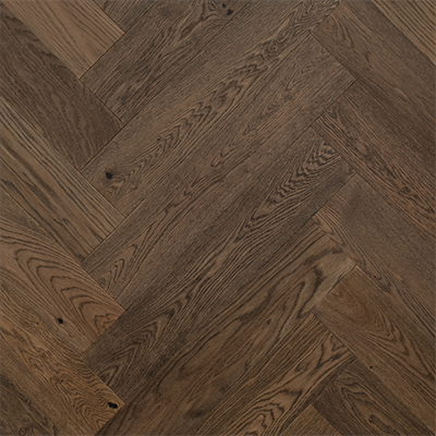 GrandOak Herringbone Collection Parisien Grey